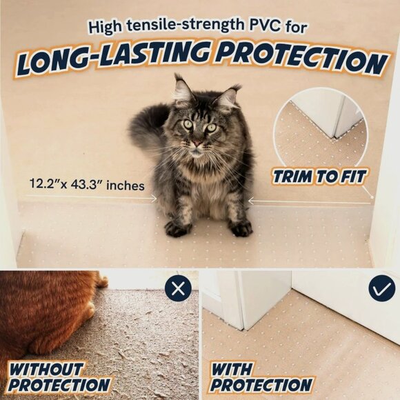 Panther Armor Carpet Protector for Doorways 12.2"x43.3" Other - Picture 1 of 4